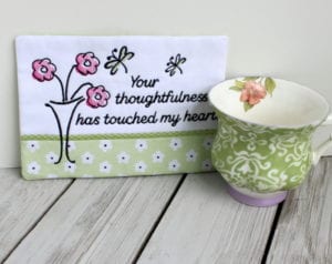 Thoughtful Mug Rug