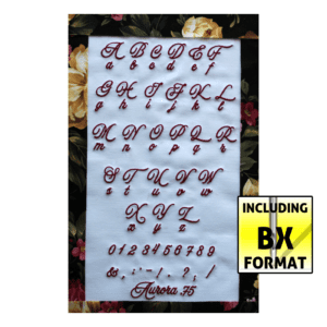 Aurora ¾” Font