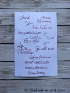 Greeting Card Phrases