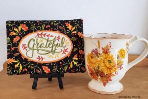 So Grateful Mug Rug