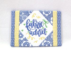 Fabric Addict Mug Rug