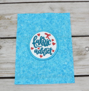 Fabric Addict Patch