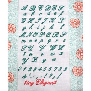 Tiny Elegant Font 3/8″ (BX included!)