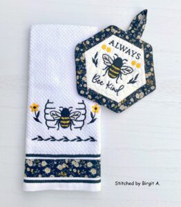 Bee Kitchen Set (7×11)