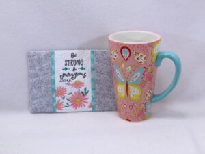 Be Strong Mug Rug