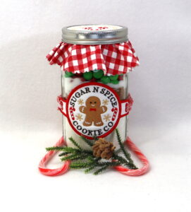 Gingerbread Jar Hugger (5×7)