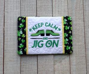 Jig on Mug Rug