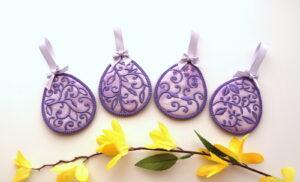 Elegant Easter Ornaments (4×4)