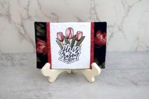 He is Risen Mug Rug (5×7)
