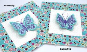 3D Winged Butterflies (Set of 6)