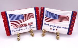 Memorial and Veterans Day Mug Rug