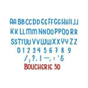 Boucherie Sans (1/2”) Font