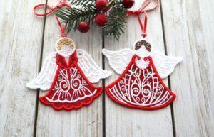 Freestanding Angel Ornaments (5×7)