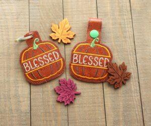 Pumpkin Snap Tag