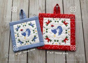 Folkloric Potholders