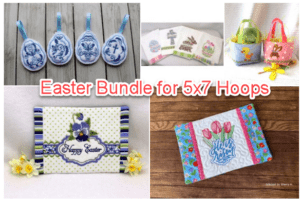 Easter Bundle for 5×7 Hoops
