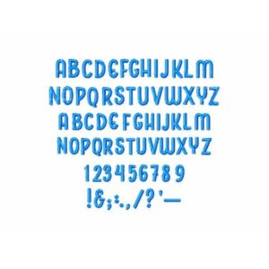 Boucherie Bold 1/2″ Font