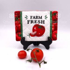 Tomato Mug Rug