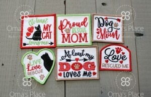 Pet Patches (4×4)