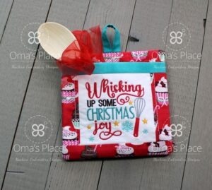 Whisking Pocket Potholder (7×7)