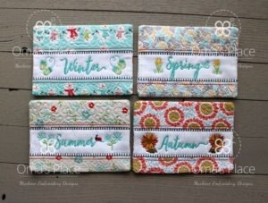 Seasonal Mug Rug Set 2