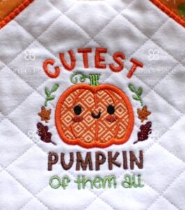 Cutest Pumpkin Single 4×4 (Three Sizes)