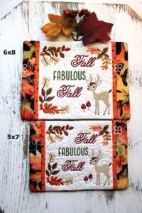 Fabulous Fall Mug Rug – Two Sizes!