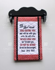 The Lord Himself Mini Quilt (7×11)