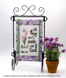 All Things Mini Quilt (6×10)
