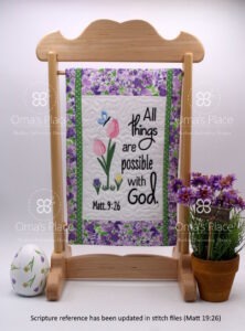 All Things Mini Quilt (7×11)