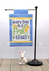 Fresh Start Mini Flag (5×7)
